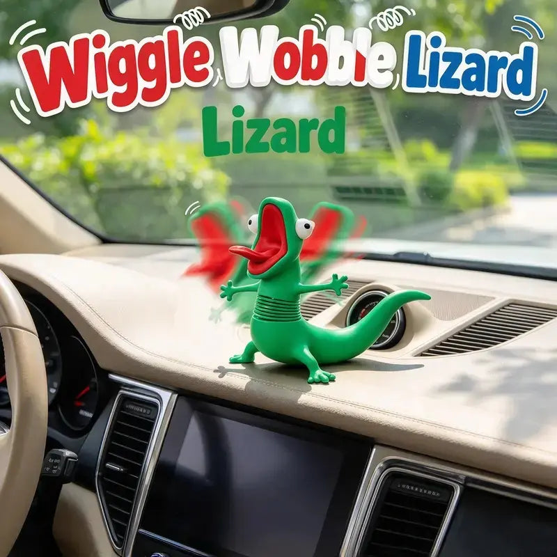 Lightweight Swinging Lizard Ornament with Seamless Glue