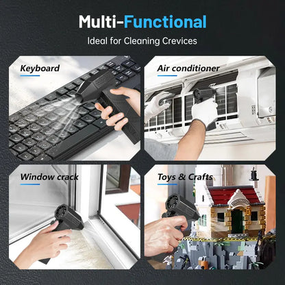 Powerful Cordless Miniaturized Portable Turbo Fan