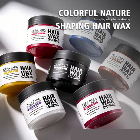 50g Natural Temporary Hair Color Wax for Gray Coverage & Costumes