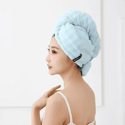 Microfiber Quick-Dry Hair Towel Wrap