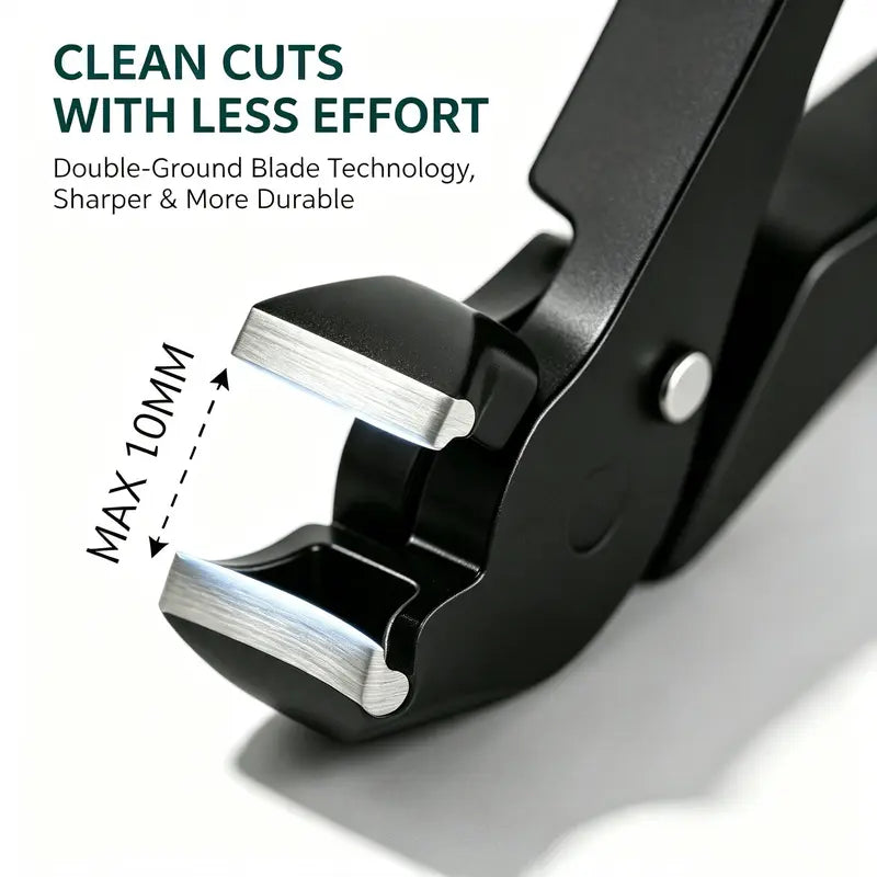 3-Piece Heavy-Duty Curved Nail Clipper Set
