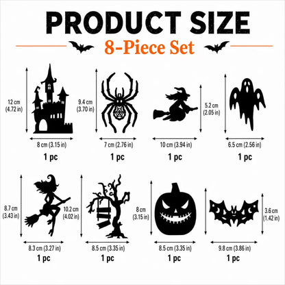 Halloween 3D LED Wall Light Set