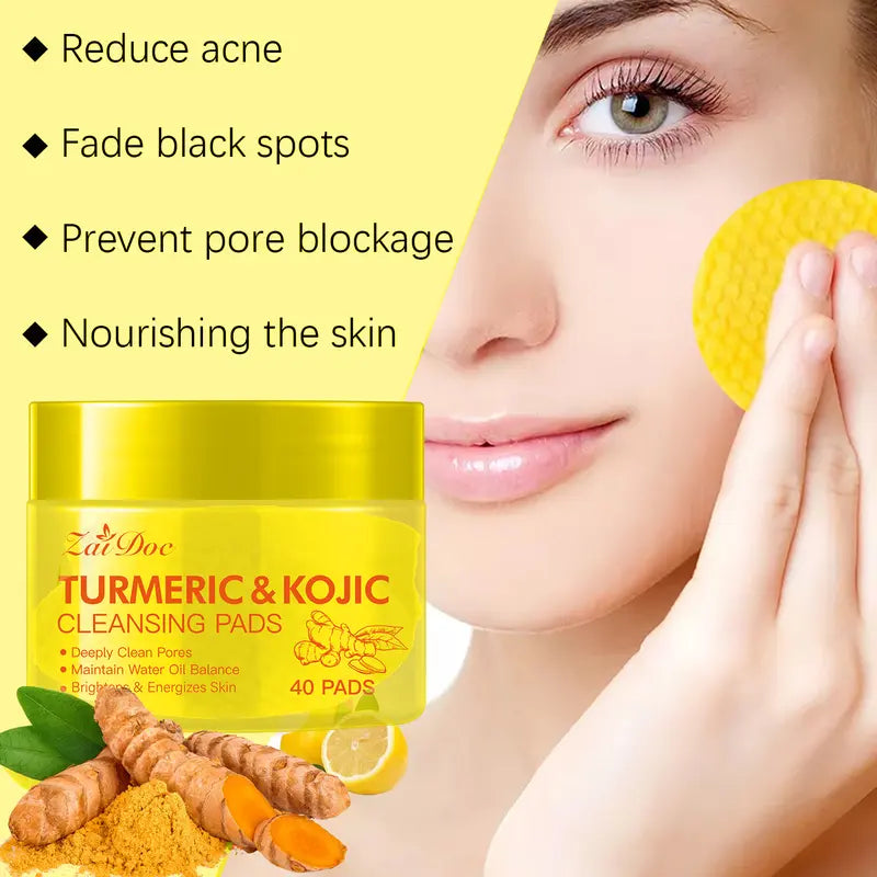 Turmeric & Kojic Acid Deep Cleansing Pads