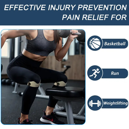 Adjustable Patellar Tendon Knee Strap 2-Pack