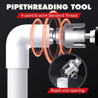 PPR PVC Pipe Thread Cutting Tool Set