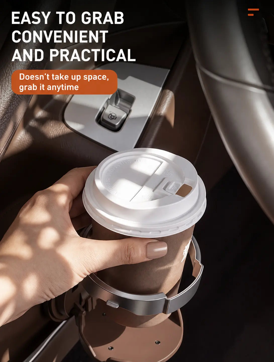 Universal Foldable Car Cup Holder