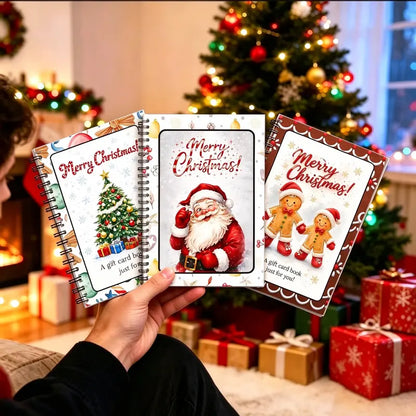 Holiday DIY Gift Card Album with Surprise Pages & Card Keeper