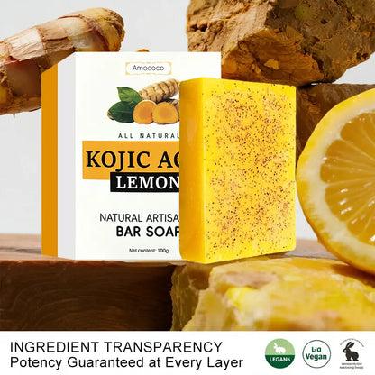 Honey Lemon Turmeric Natural Daily Moisturizing Body Soap