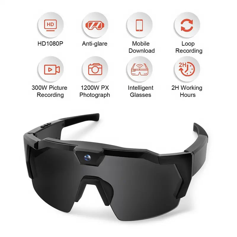 Camera Sunglasses for Sports & Outdoor Adventures