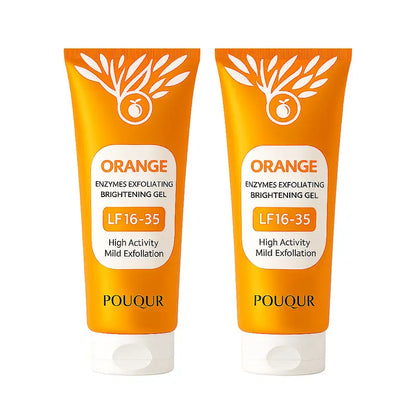 Orange Exfoliating Gel, Moisturizer Face Body Scrub Gel