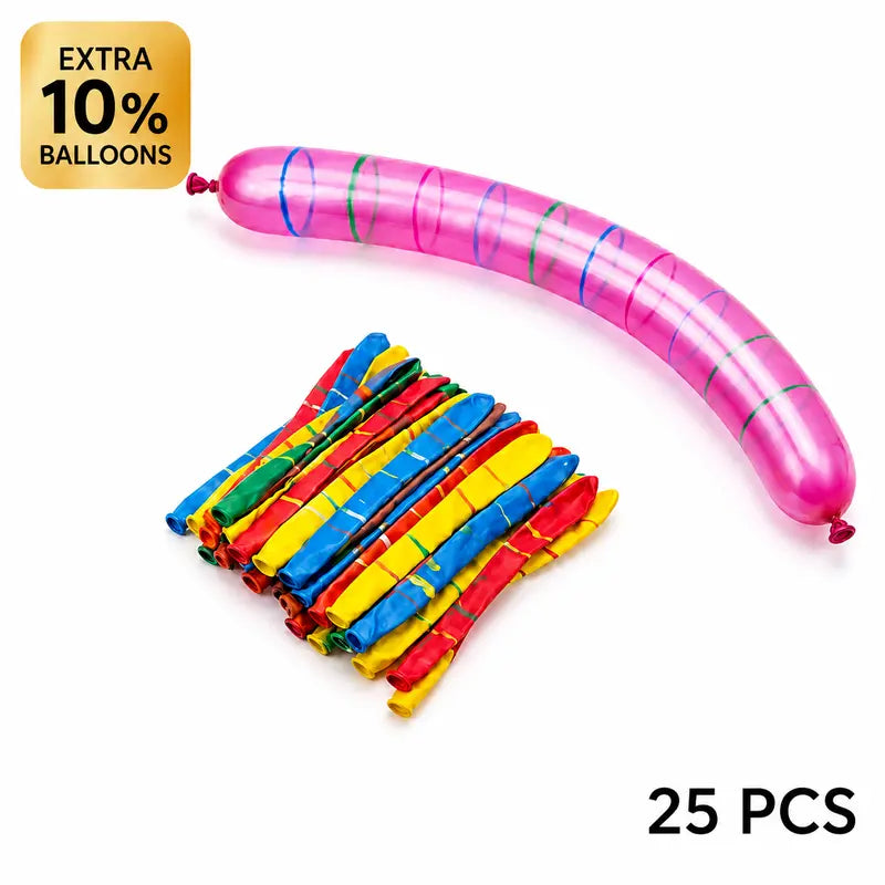 Rocket Balloons Flying Balloon Set with Hand Pump