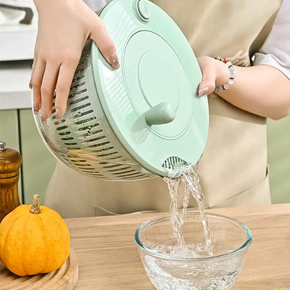 🥗 5.3-Quart Multi-Function Salad Spinner & Food Prep Bowl