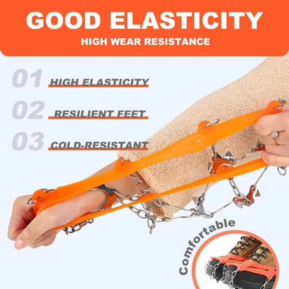 Universal Anti-Slip Ice Cleats for Shoes & Boots