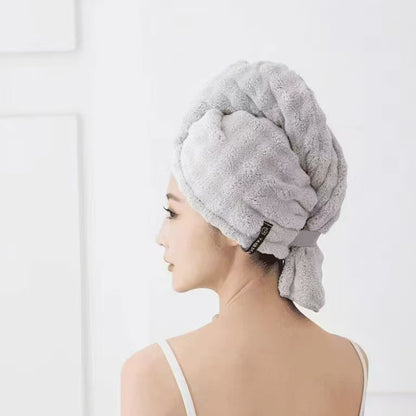 Microfiber Quick-Dry Hair Towel Wrap