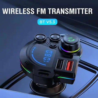 30W Bluetooth FM Car Charger Transmitter