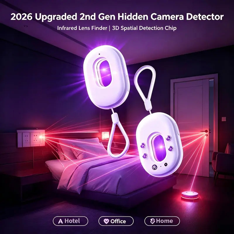 2026 Upgraded 2nd-Generation Hidden Camera Detector