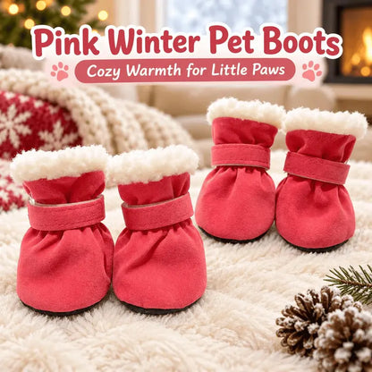 Soft Velvet Puppy Booties
