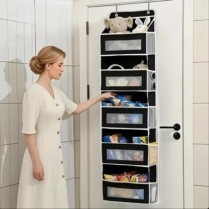 No-Drill Over-Door Storage Organizer