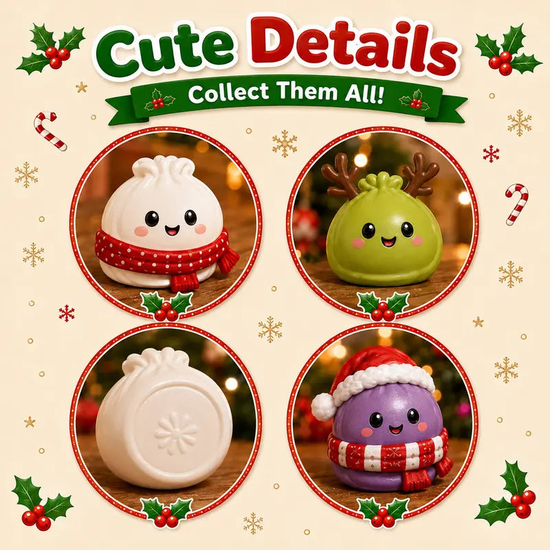 Christmas Advent Calendar 2026 – 24 Dumpling Squishy Toys