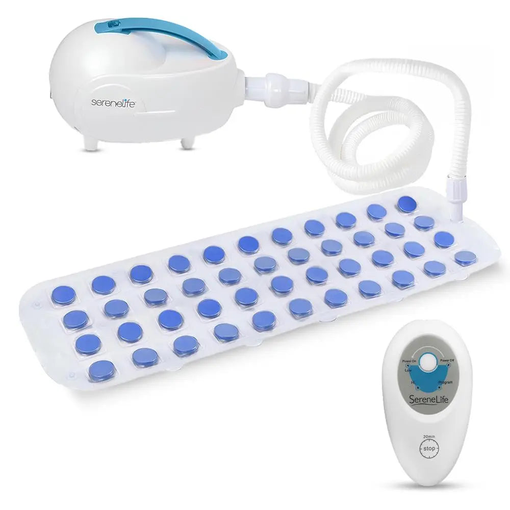 Bubble Bath Massage Mat with Air Pump &amp; Remote Control