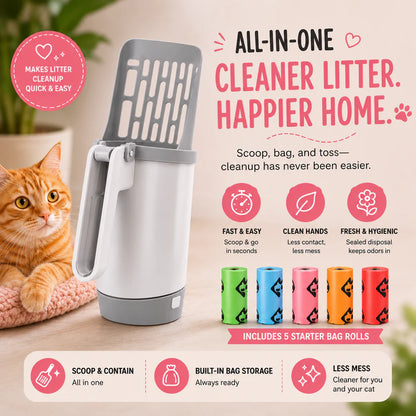 The Mess-Free Cat Litter Scoop