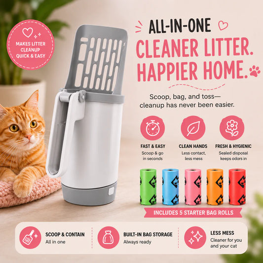The Mess-Free Cat Litter Scoop