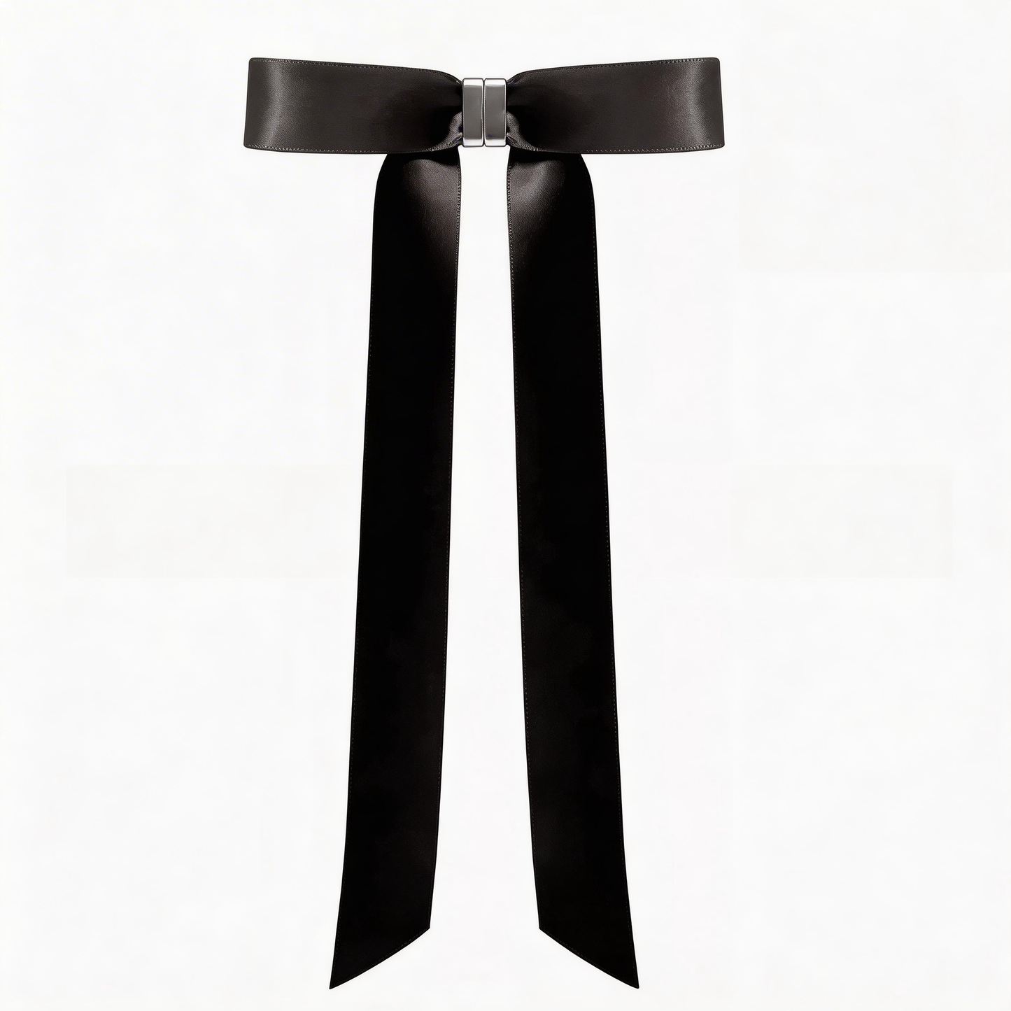 Magnetic Satin Ribbon Bow Hair Clip