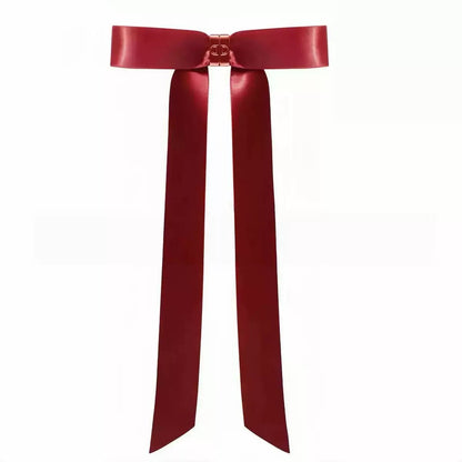 Magnetic Satin Ribbon Bow Hair Clip