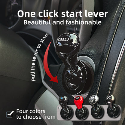 Joystick Style Start-Stop Button Lever