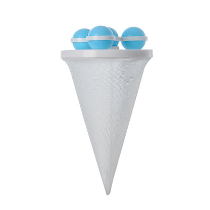 Reusable Floating Lint Trappers: Advanced Hair Filter for Cleaner Laundry & Garment Care