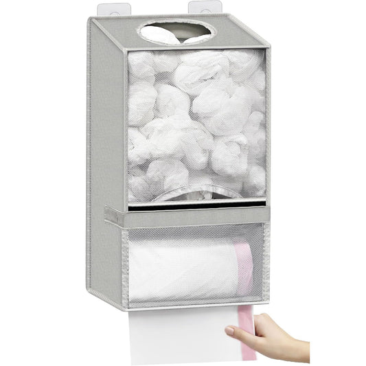 Wall-Mounted Plastic Bag Dispenser