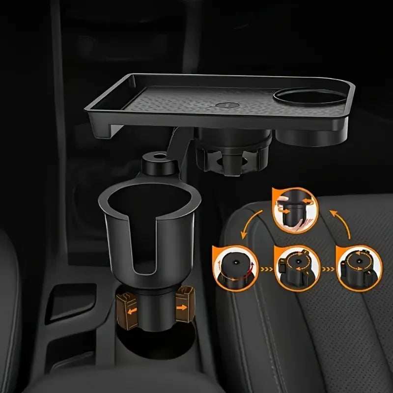 Multi-Functional Car Console Organizer Tray