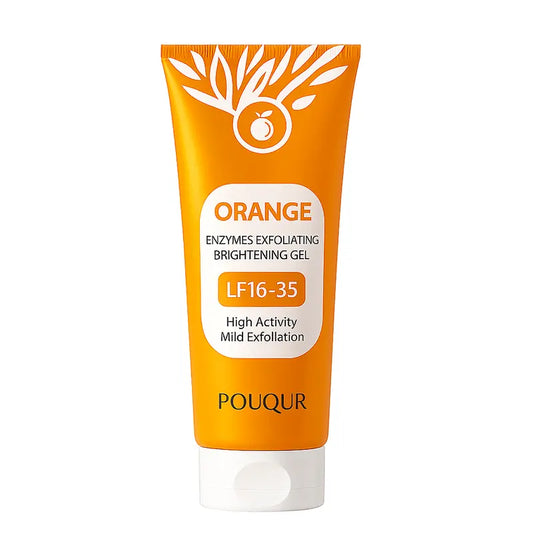 Orange Exfoliating Gel, Moisturizer Face Body Scrub Gel