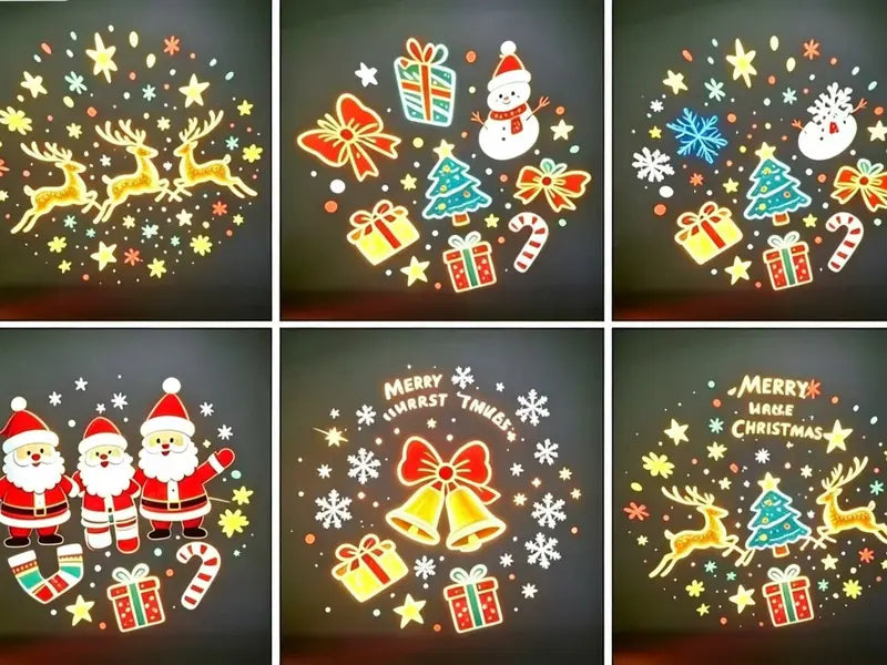 2026 USB Christmas Tree Projector Night Light