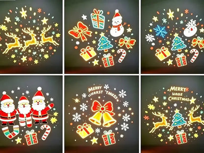 2026 USB Christmas Tree Projector Night Light