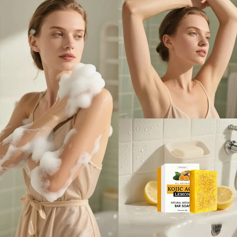 Honey Lemon Turmeric Natural Daily Moisturizing Body Soap