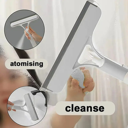 3-in-1 Spray Glass Cleaner Squeegee
