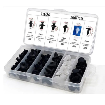 Piece Universal Automotive Expansion Clip Set