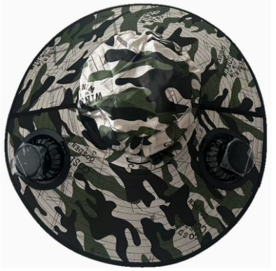 Solar Cooling Fan Bucket Hat