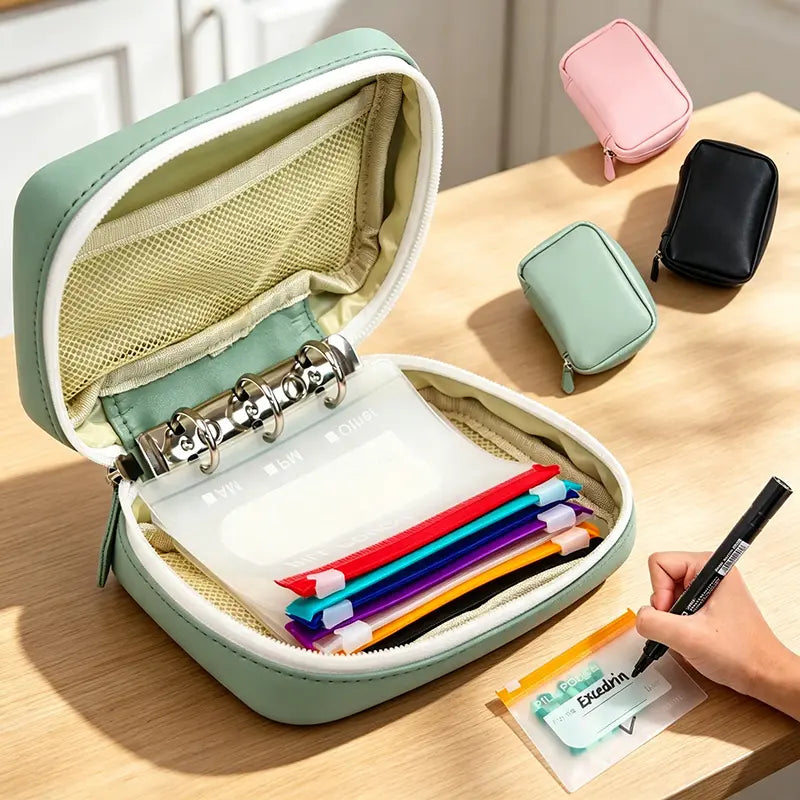 Waterproof Travel Pill Pouch Set (14 Pcs)