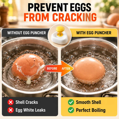 [2-Pack] Stainless Steel Egg Piercer Tool