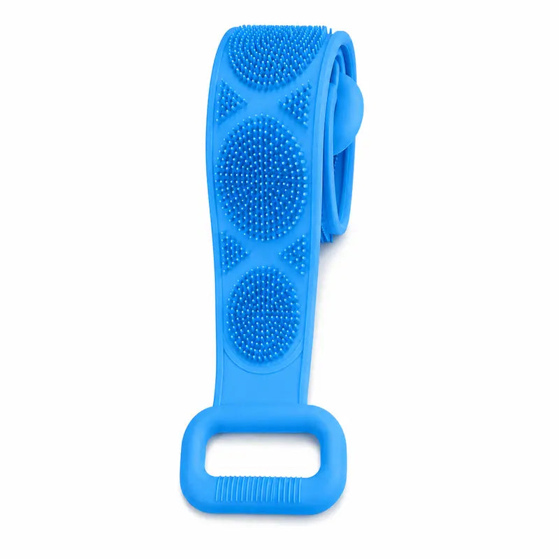 2-in-1 Silicone Back Scrubber and Bath Brush