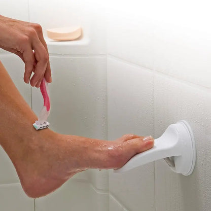 Adjustable Suction-Cup Shower Foot Rest