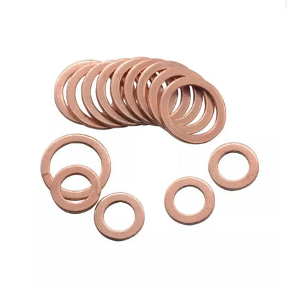 200-Piece Automotive Copper Sealing Washers Kit