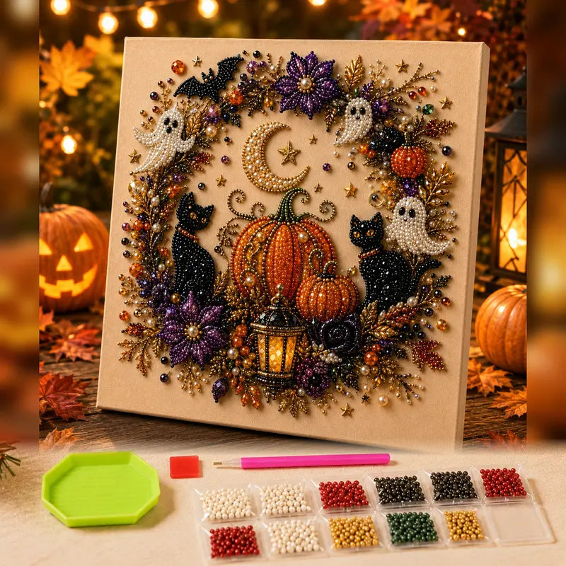 Spooky Cute Ghost 3D Diamond Painting Kit