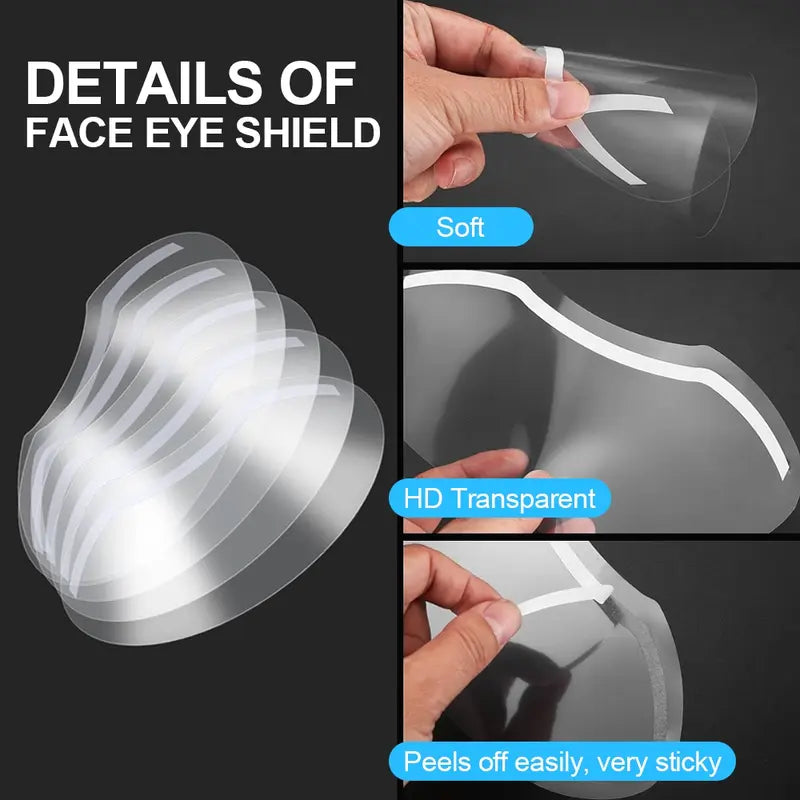 50pcs/set Hair Styling Face Shield