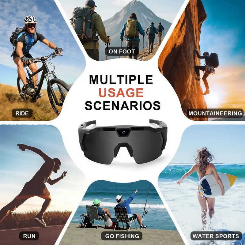 Camera Sunglasses for Sports & Outdoor Adventures