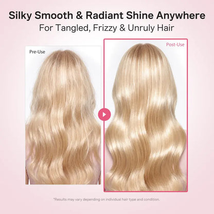 [NEW]Ribbon Cherry Glass Hair Brush