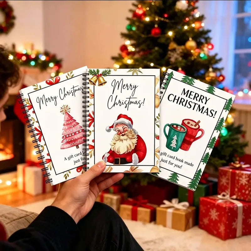 Holiday DIY Gift Card Album with Surprise Pages & Card Keeper