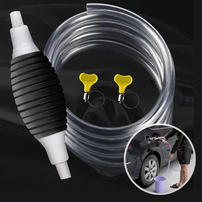 2-in-1 Manual Oil & Fluid Transfer Siphon Pump